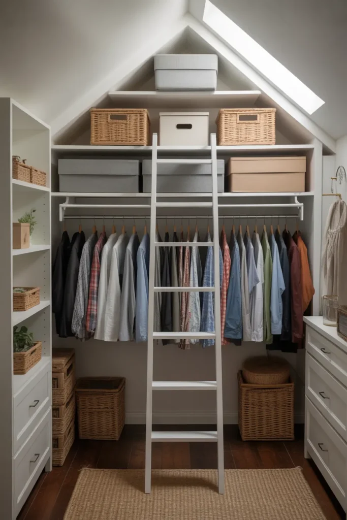 Loft Ladder Storage