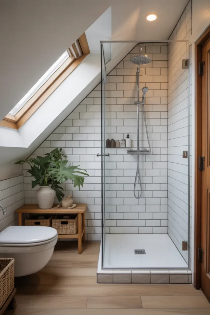 Loft Shower Nook