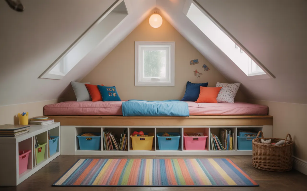 Lofted Reading Nook