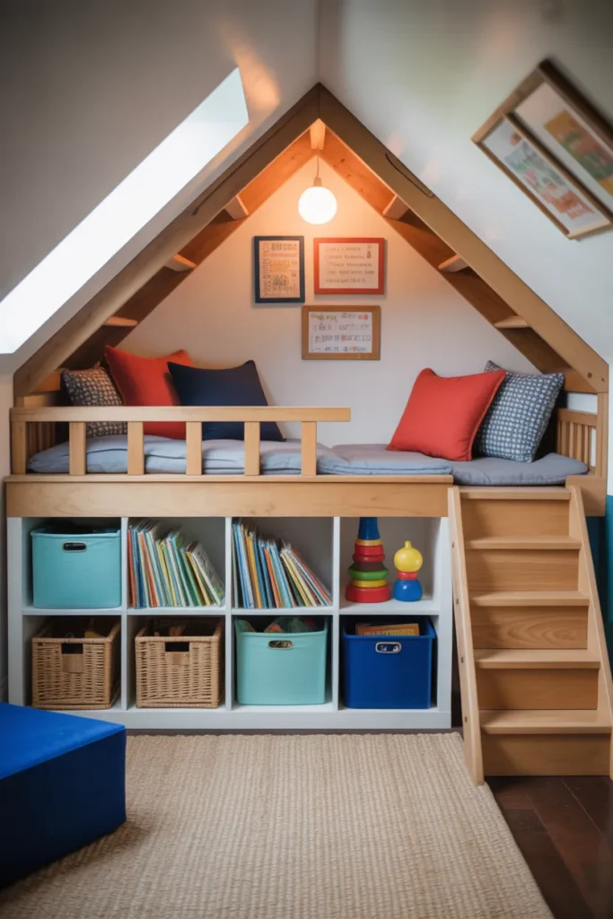 Lofted Reading Nook