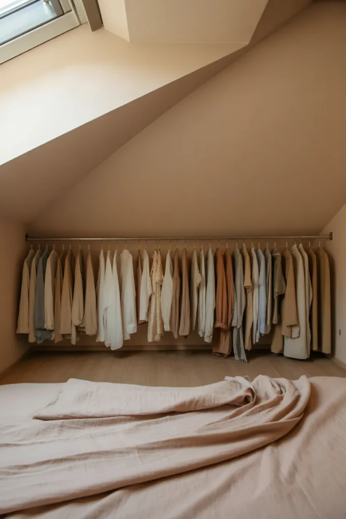 Minimal Open Wardrobe