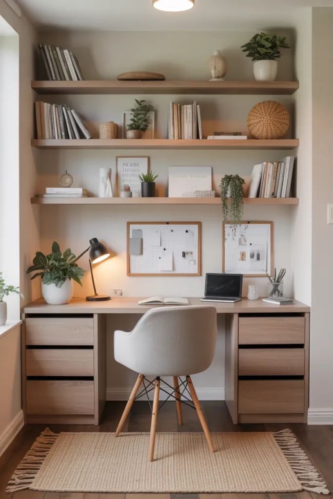 Minimalist Floating Shelves