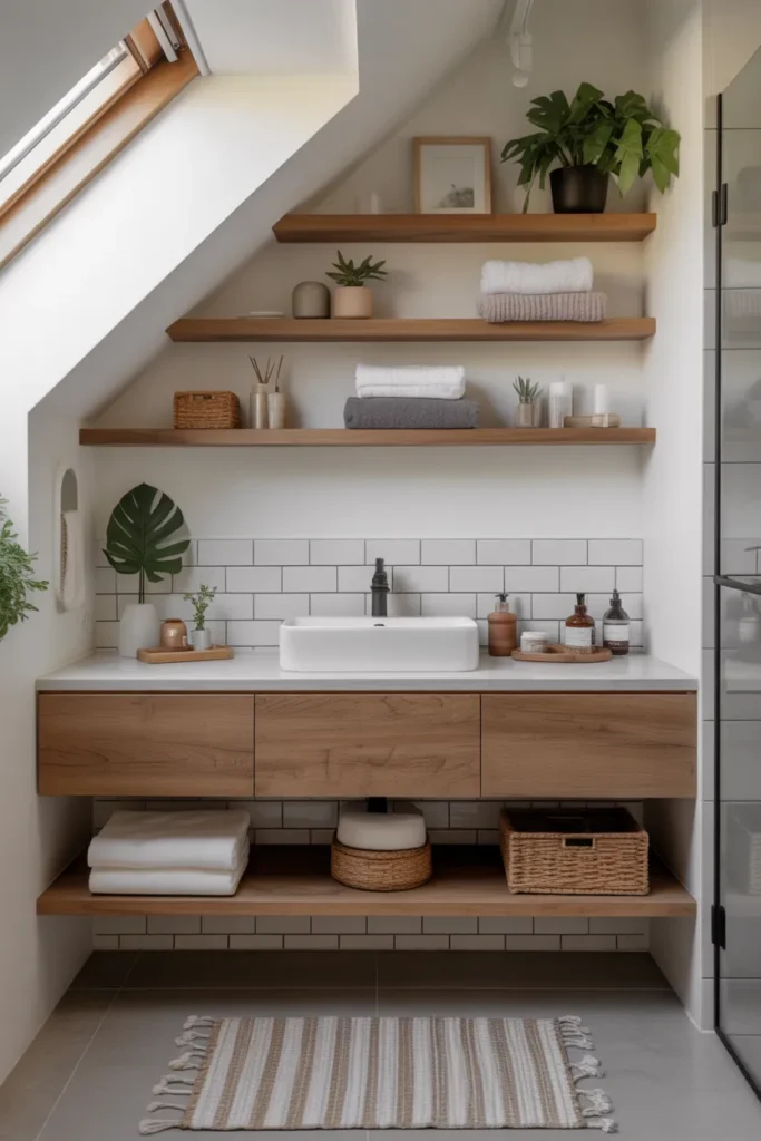 Minimalist Floating Shelves