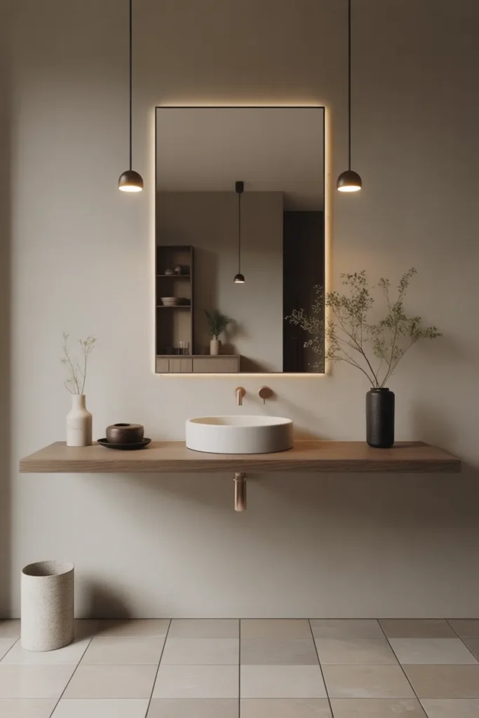 Minimalist Wall Basin