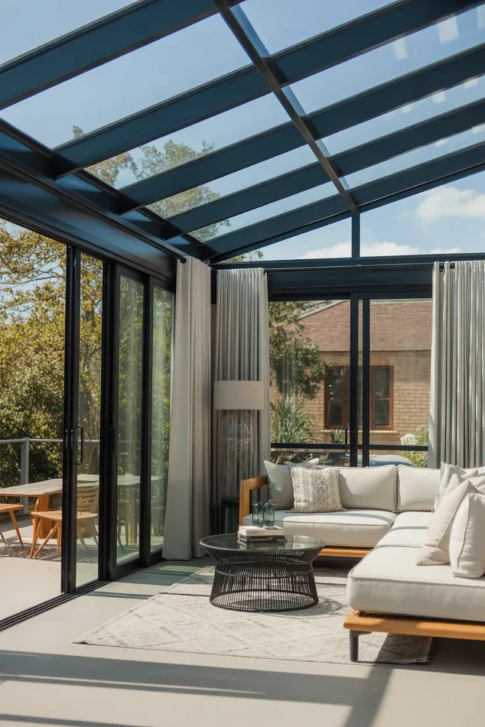 Modern Panel Curtains for Large Windows