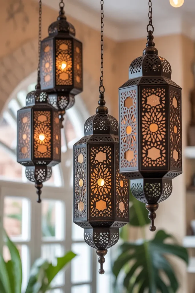 Moroccan Lantern Lighting