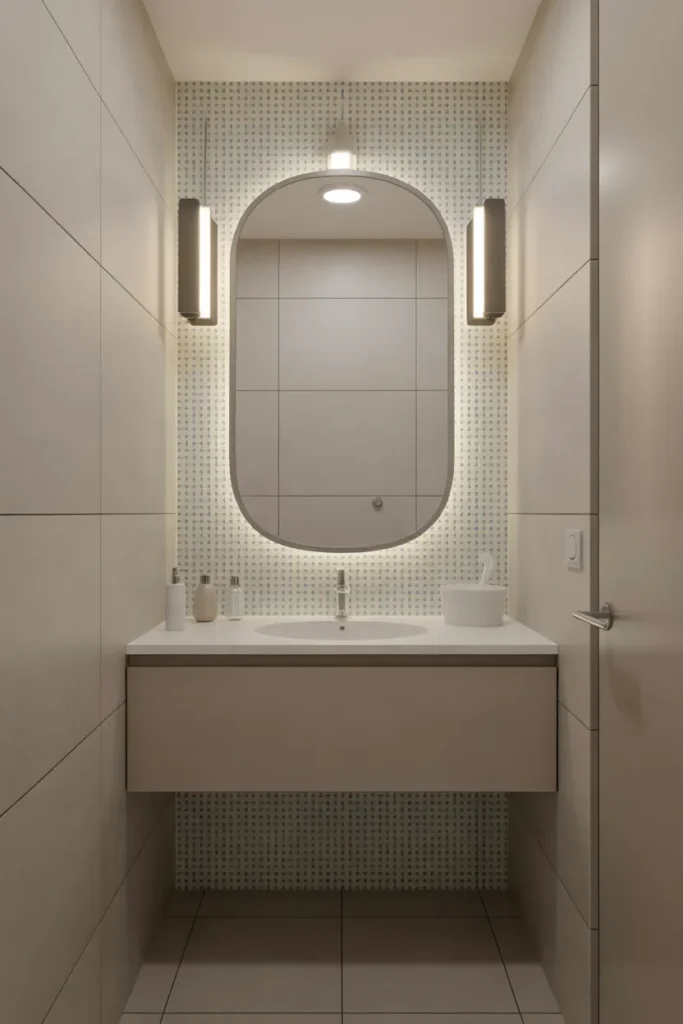 Mosaic Tile Accent Wall