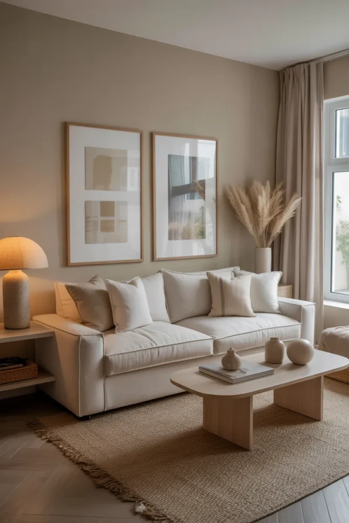 Neutral Linen Lounge