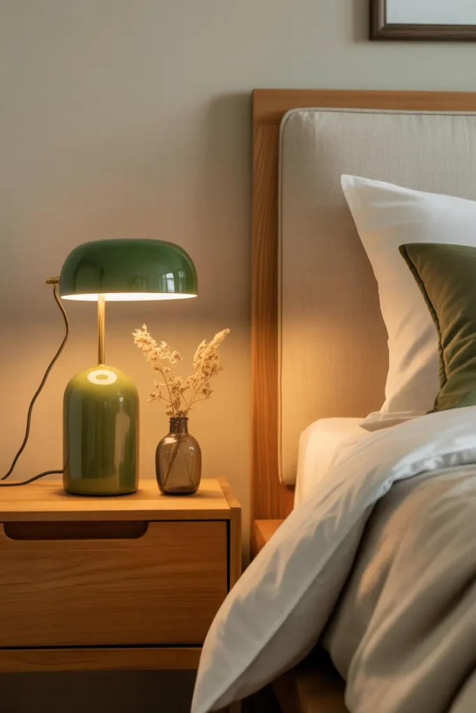 Olive Bedside Lamp