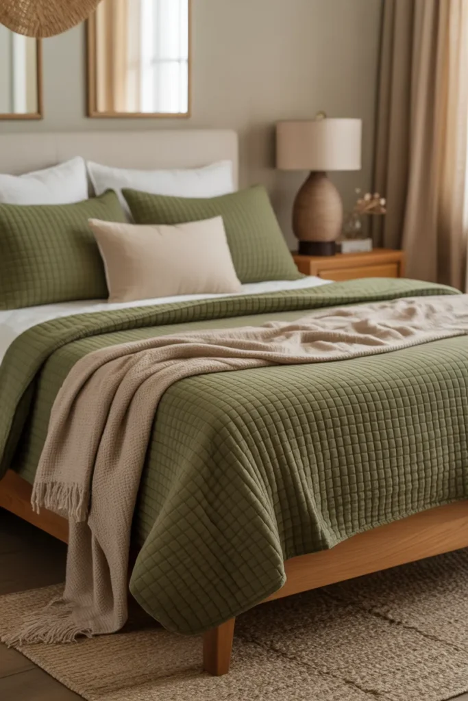 Olive Bedspread