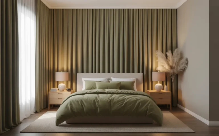 17 Olive Green Bedroom Ideas for Cozy Stylish Rooms