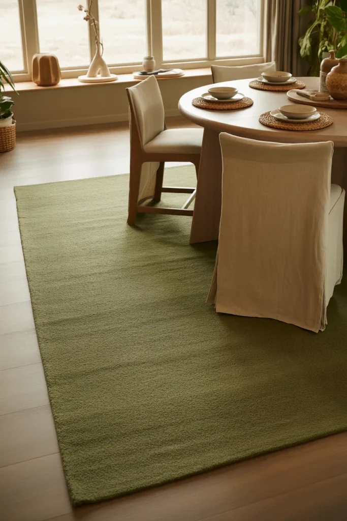 Olive Green Rug