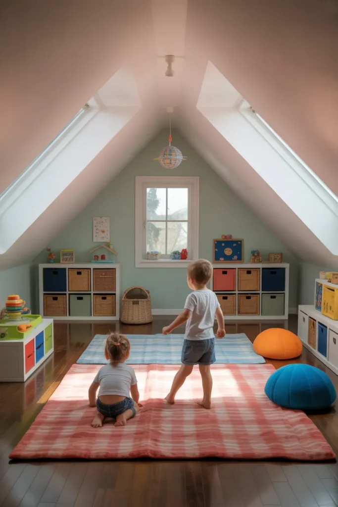 Open Floor Play Space