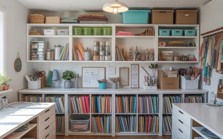 20 Craft Room Organization Ideas for Creative Spaces