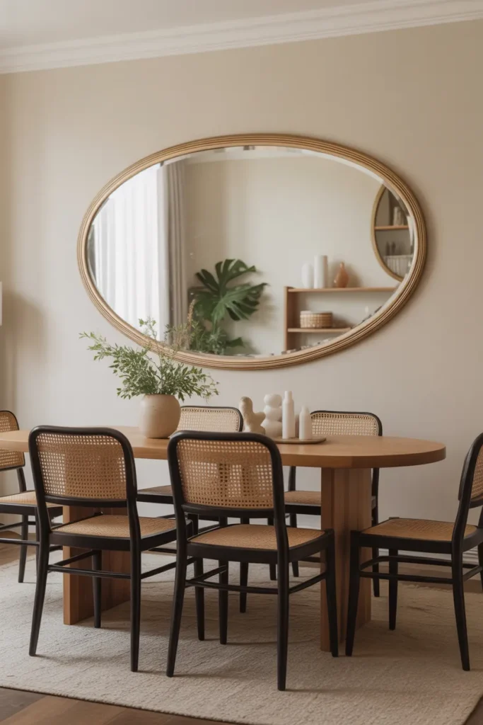 Oval Decorative Mirror