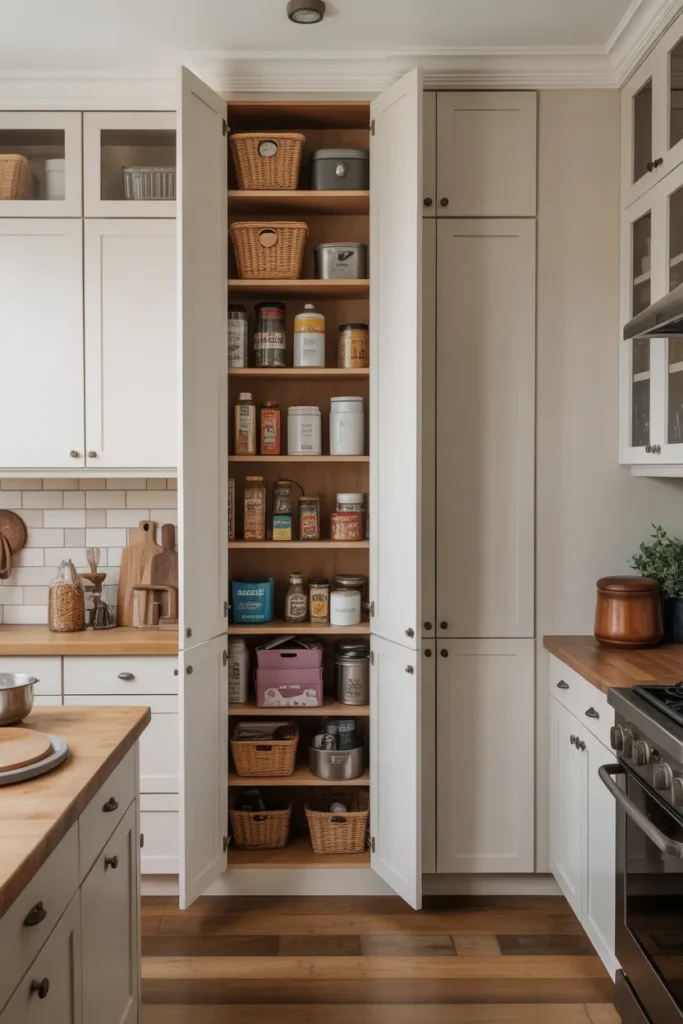 Pantry Cabinet Walls