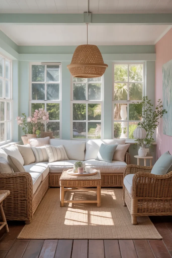 Pastel Painted Walls