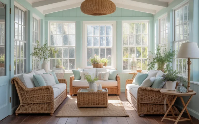 19 Cottage Sunroom Ideas for Bright Relaxing Rooms