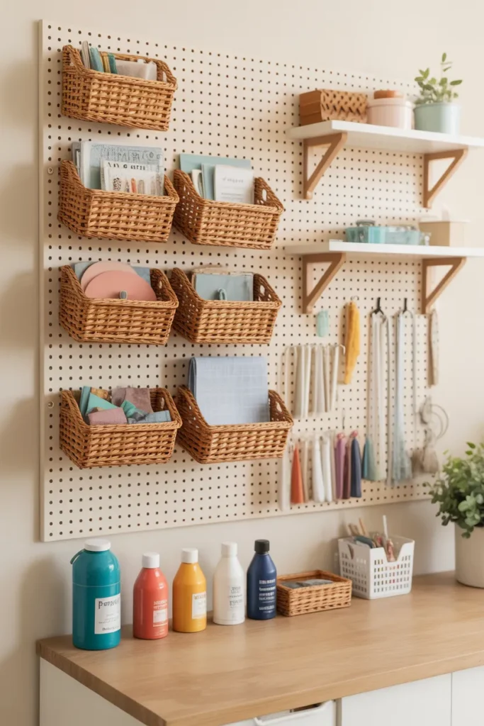 Pegboard Baskets