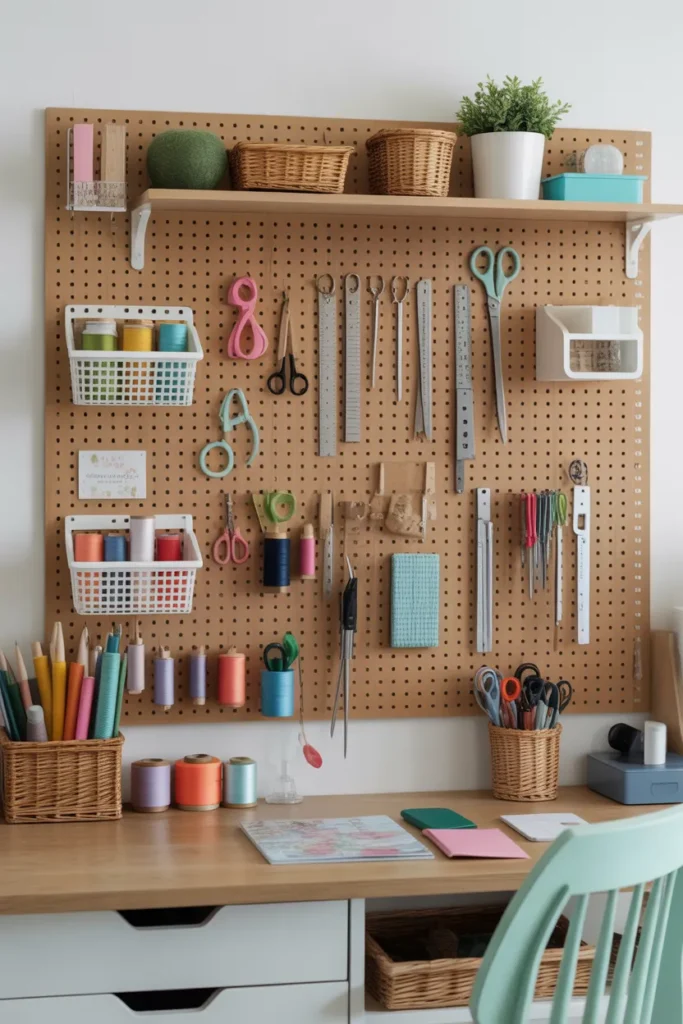 Pegboard Wall