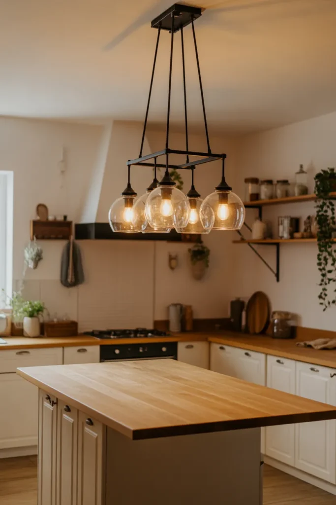Pendant Lighting Cluster