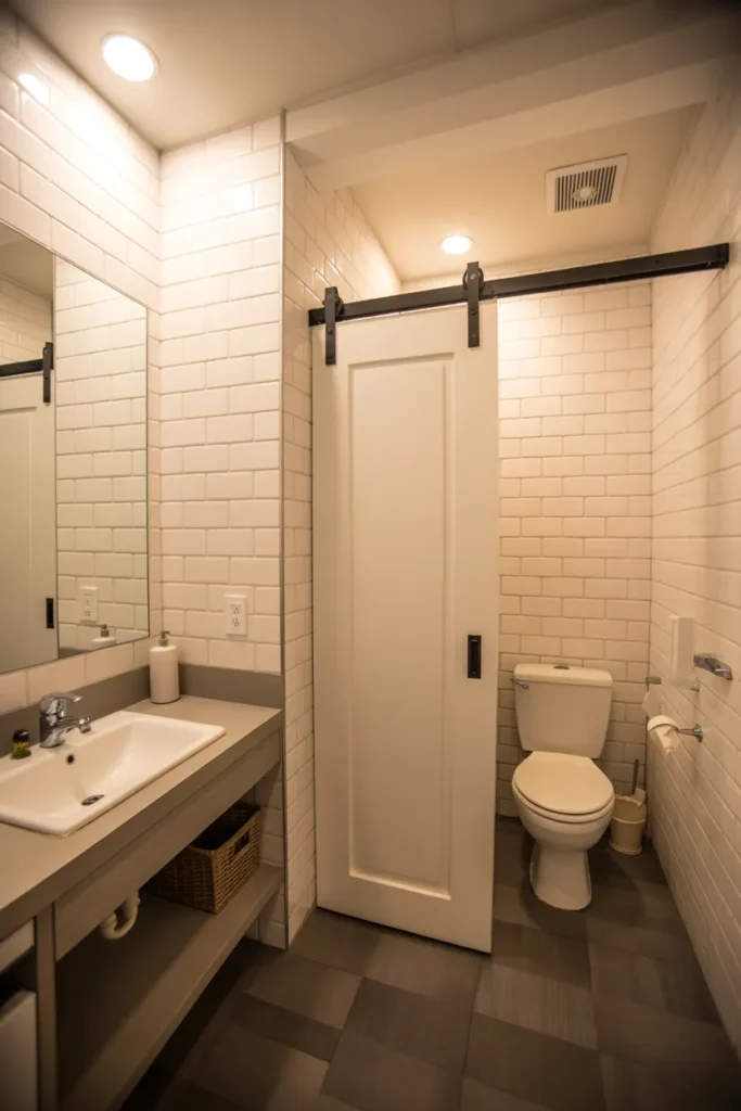 Pocket Door for Better Flow