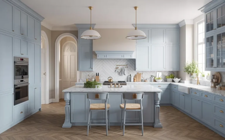 19 Blue Kitchen Cabinets Ideas for Stylish Kitchens