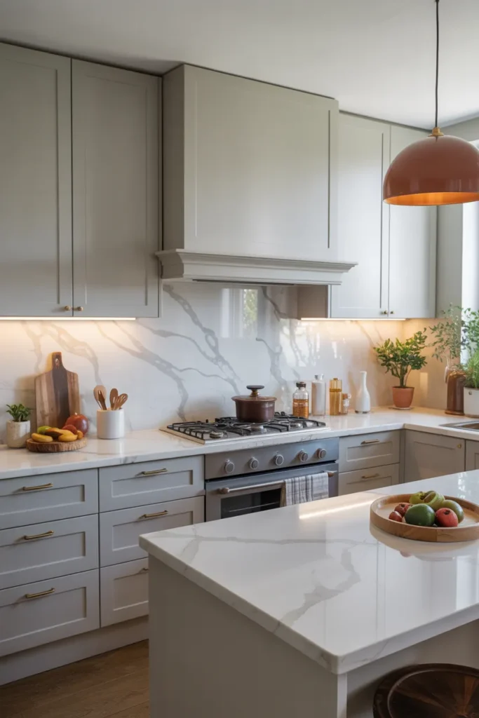 Quartz Countertops for Sleek Modern Kitchens