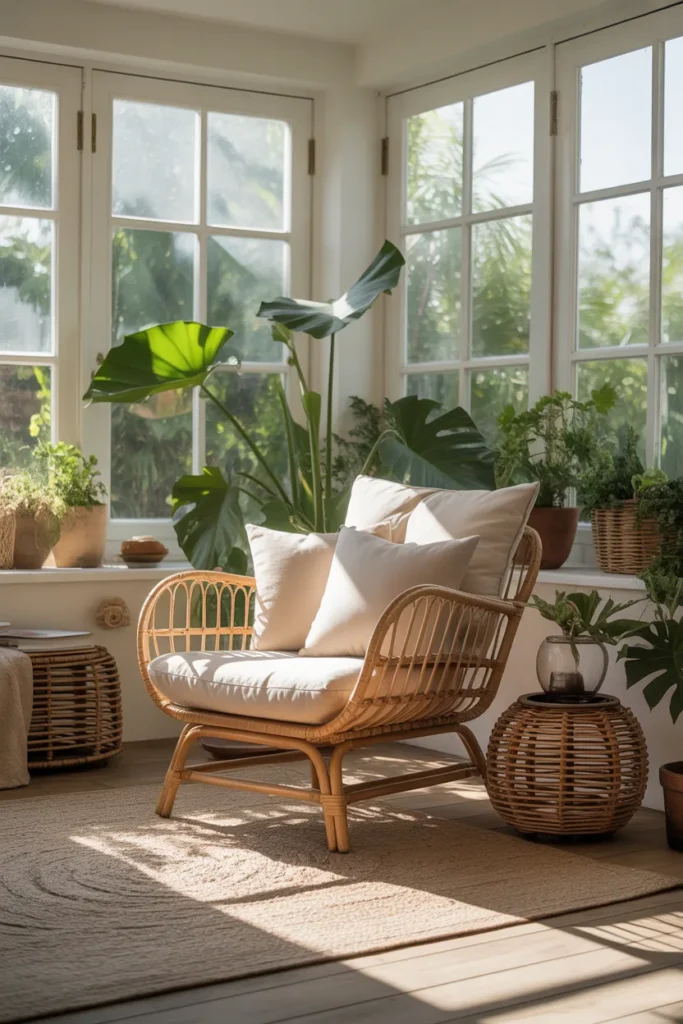 Rattan Lounge Corner