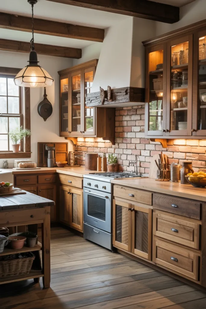 Reclaimed Wood Cabinets