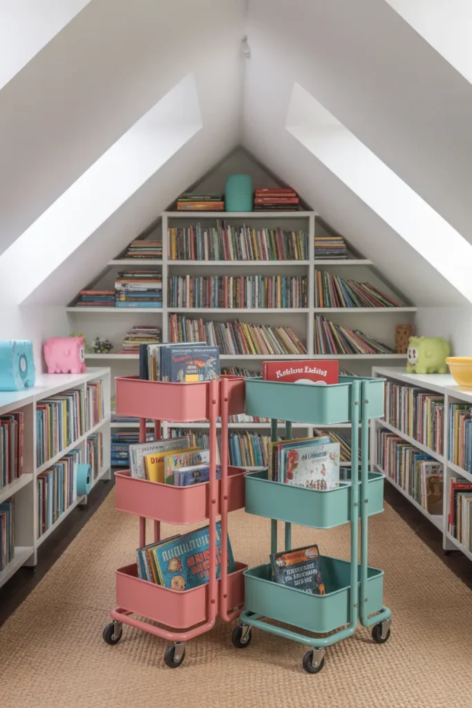 Rolling Cart Shelves