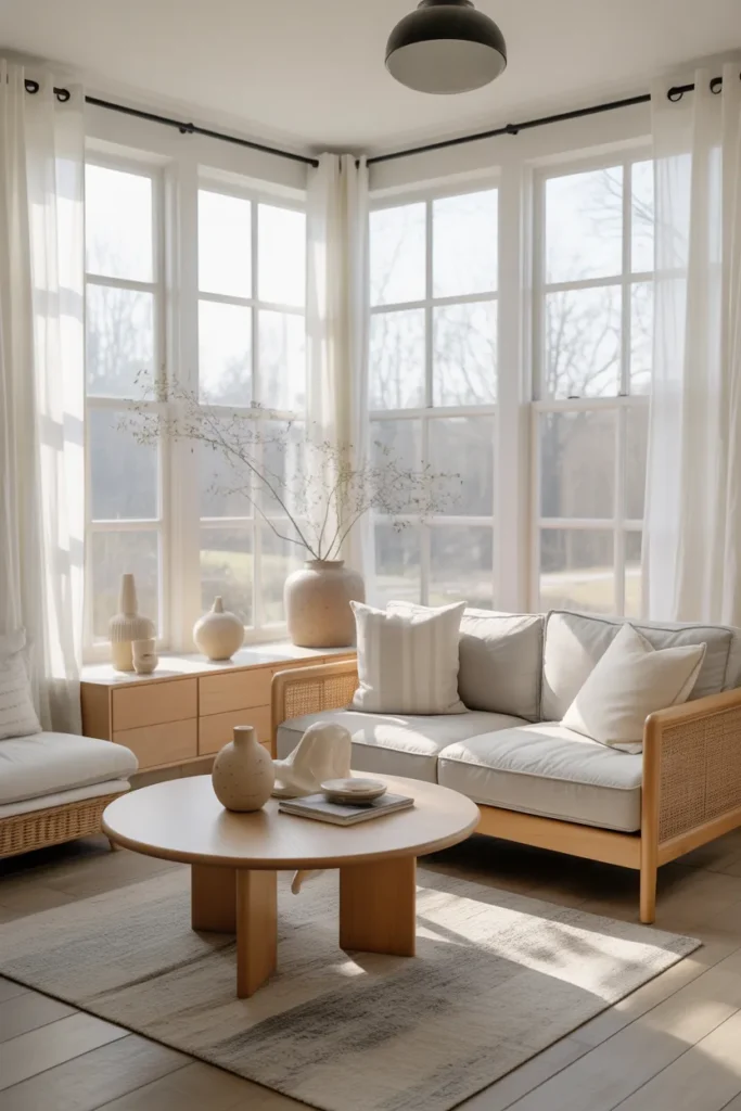 Scandinavian Light-Filled Sunroom