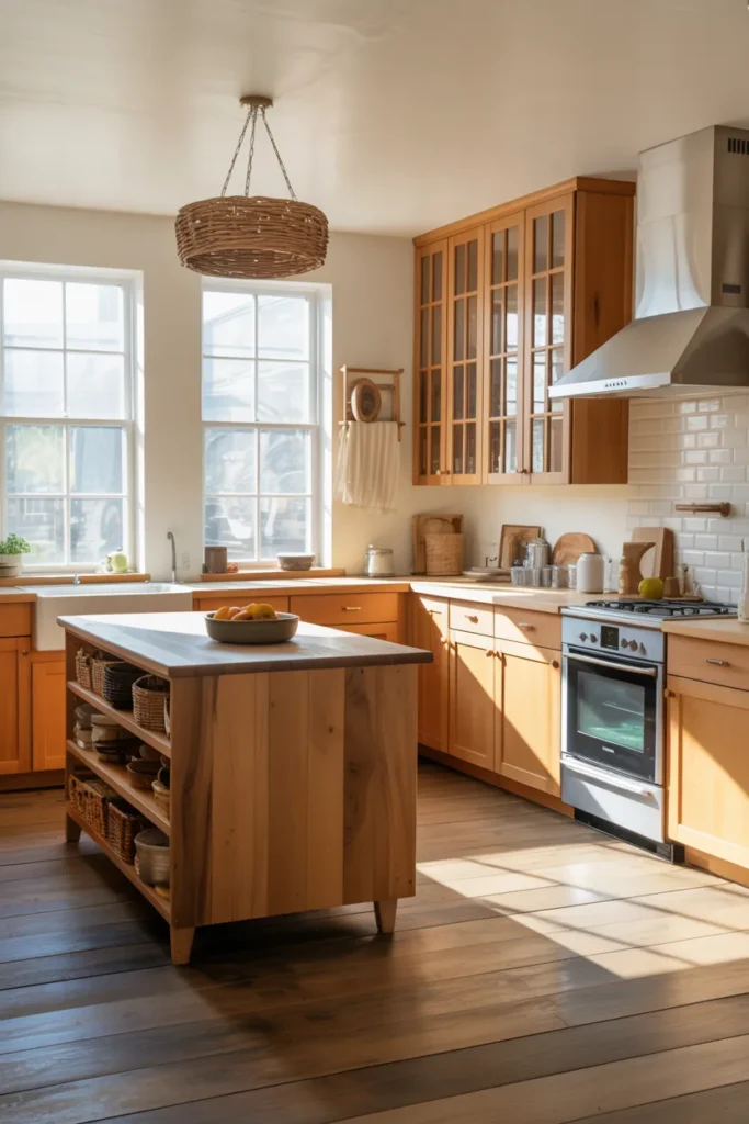 Shaker-Style Wood Cabinets