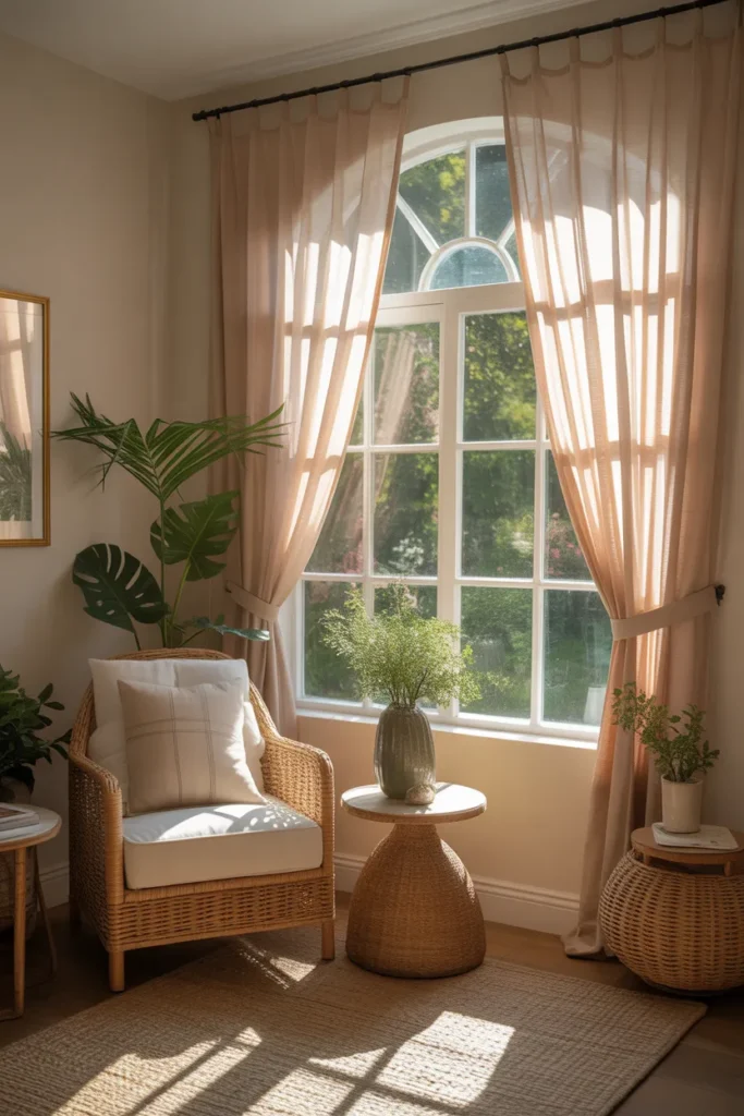 Sheer Curtain Drapes