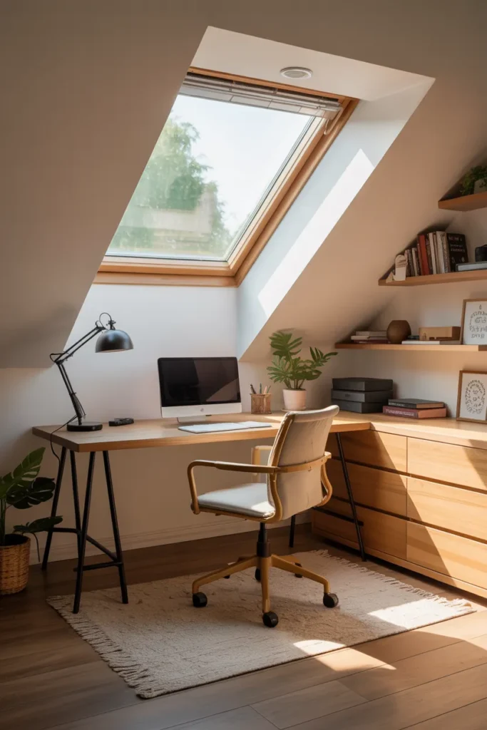 Skylight Desk Nook