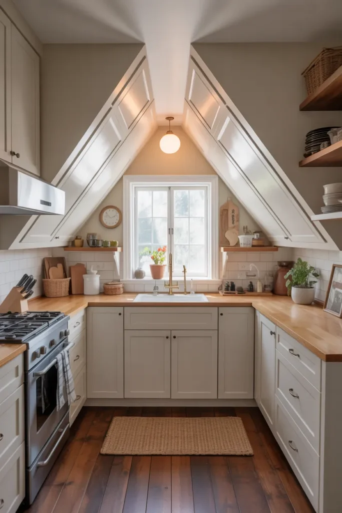 Sloped Ceiling Cabinets
