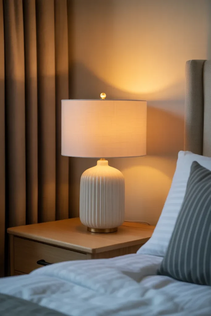 Soft Bedside Lighting