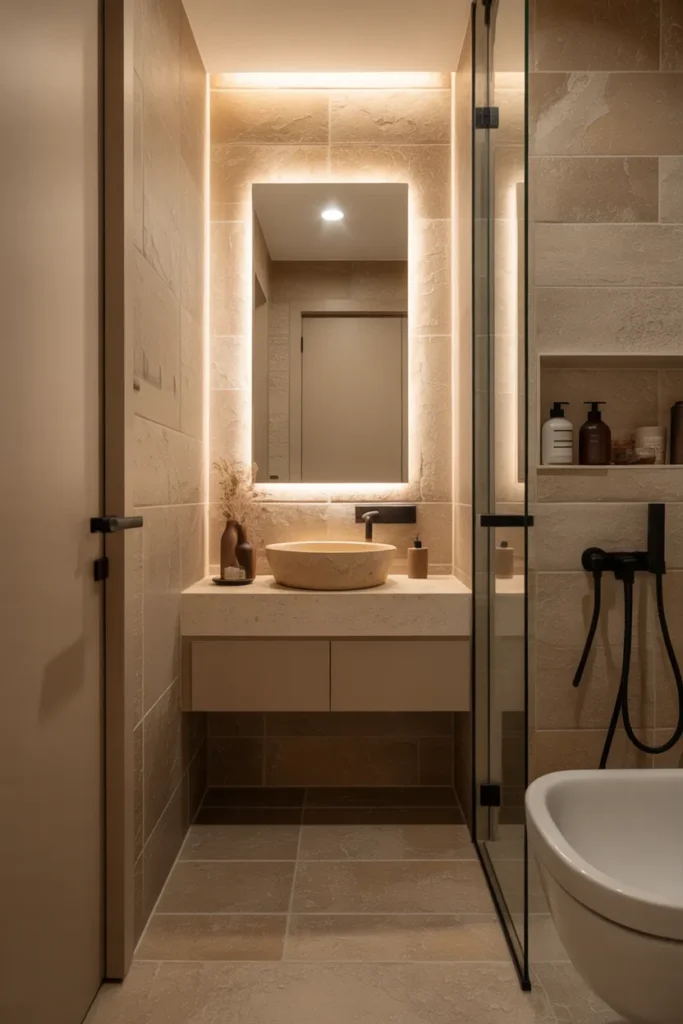 Soft Beige Stone Tiles