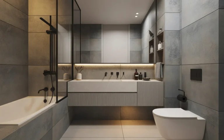 22 Small Bathroom Tile Ideas for Tiny Bathrooms