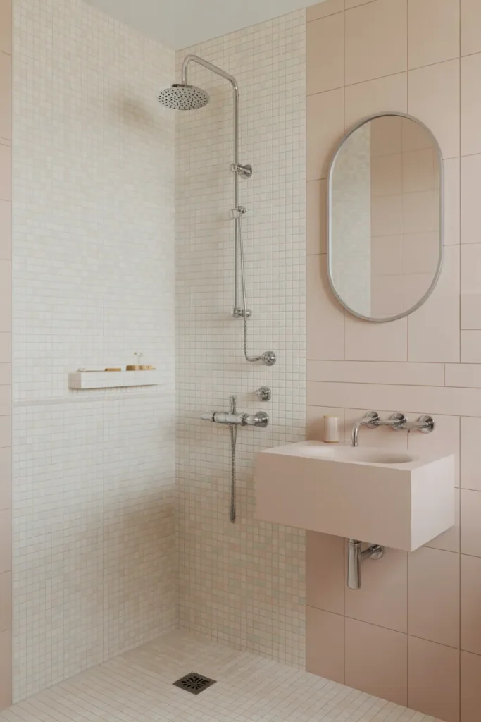 Soft Pastel Mosaic Tiles