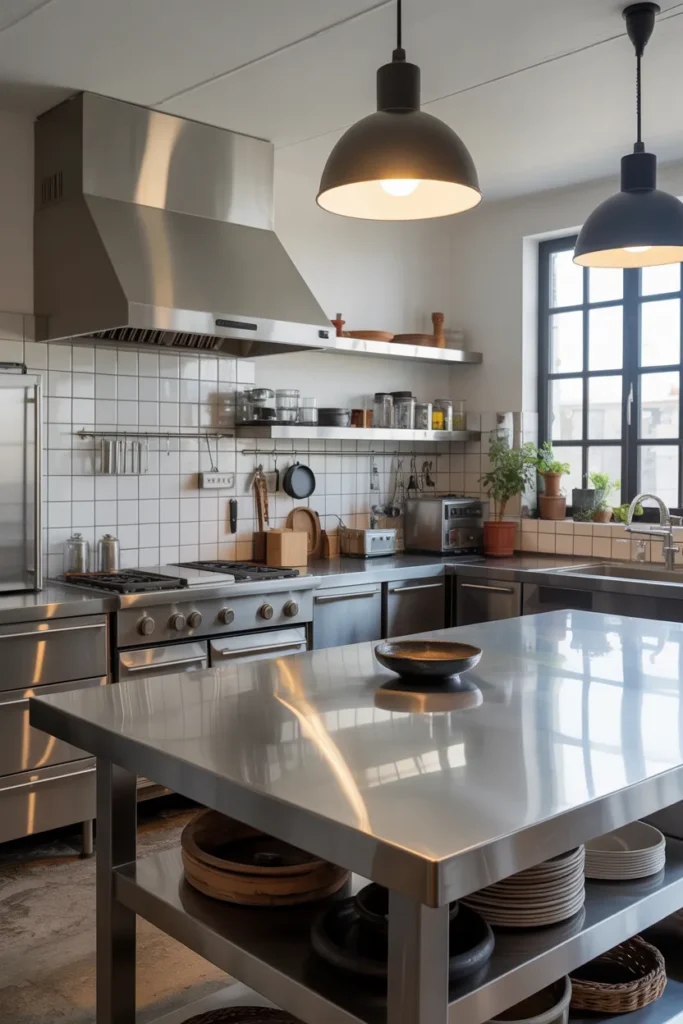 Stainless Steel Countertops for Professional Look