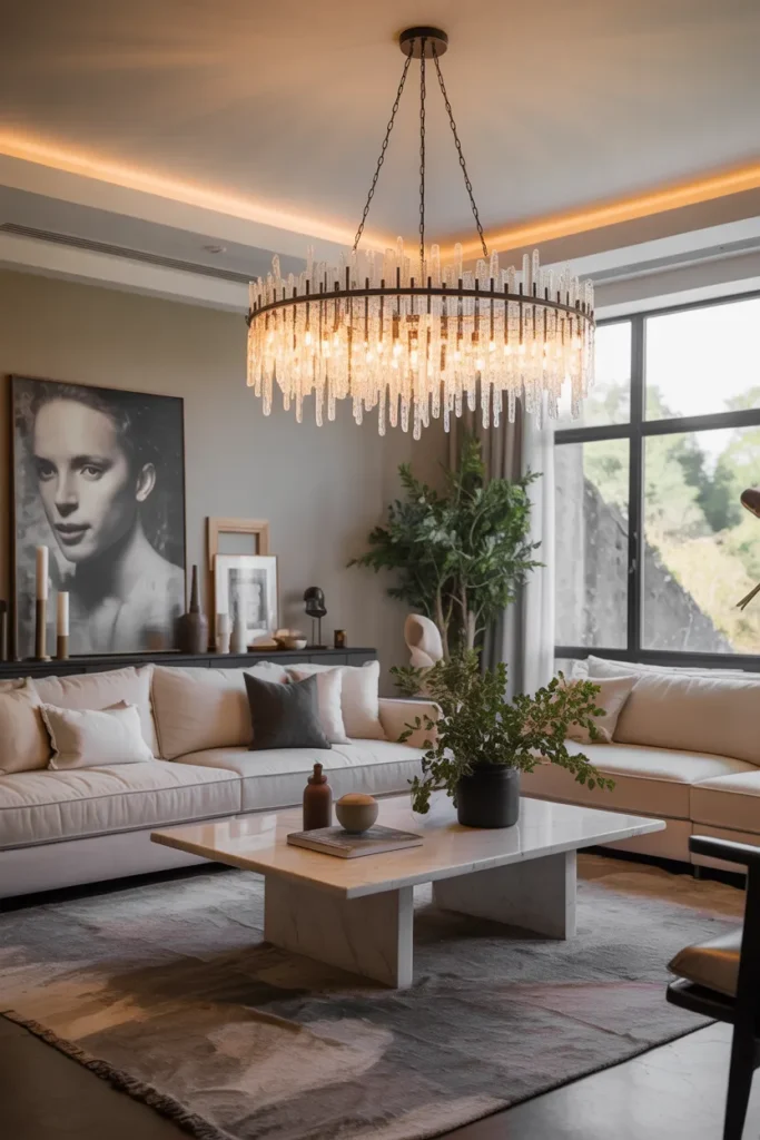 Statement Chandelier