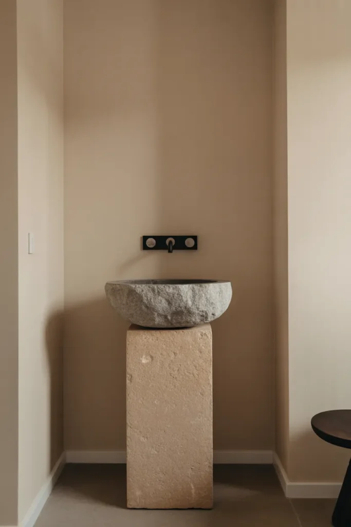 Stone Pedestal Basin