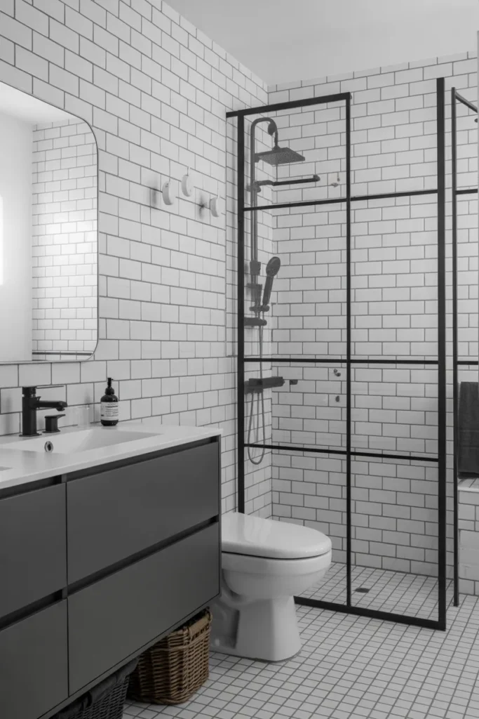 Subway Tile with Vertical Stack