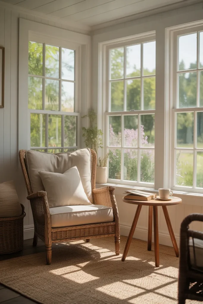 Sunlit Reading Corner