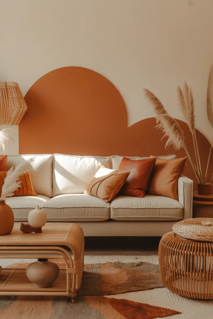 Terracotta Accent Wall