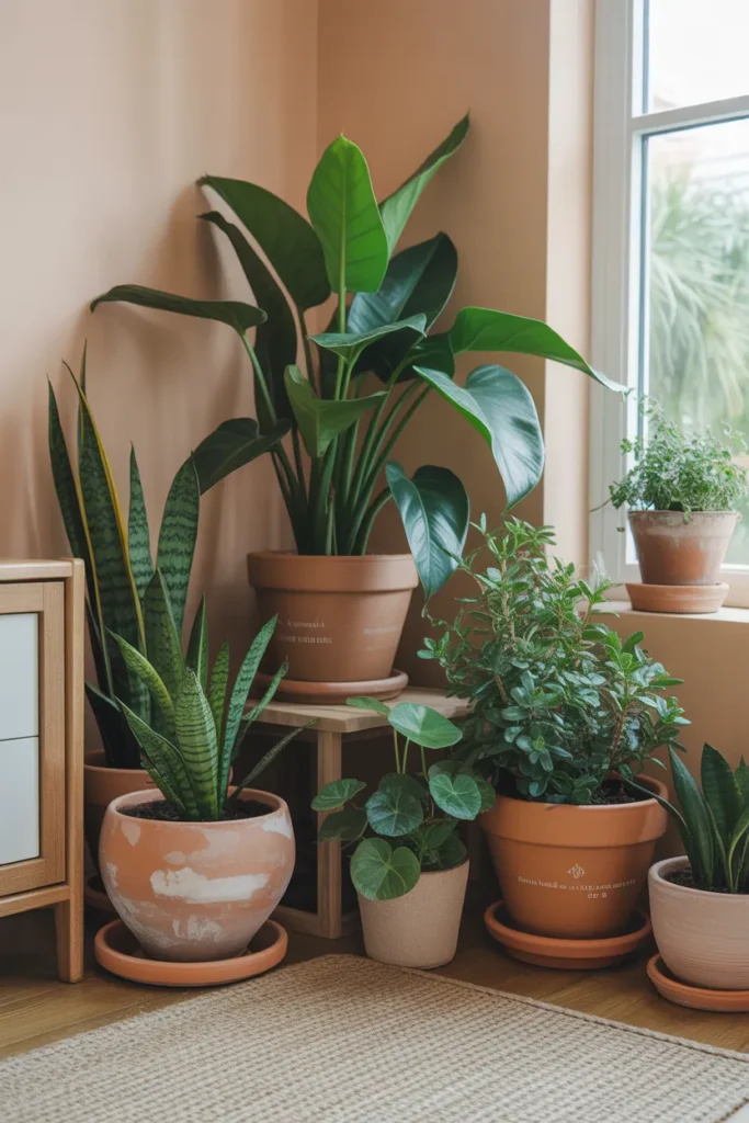 Terracotta Plant Corner