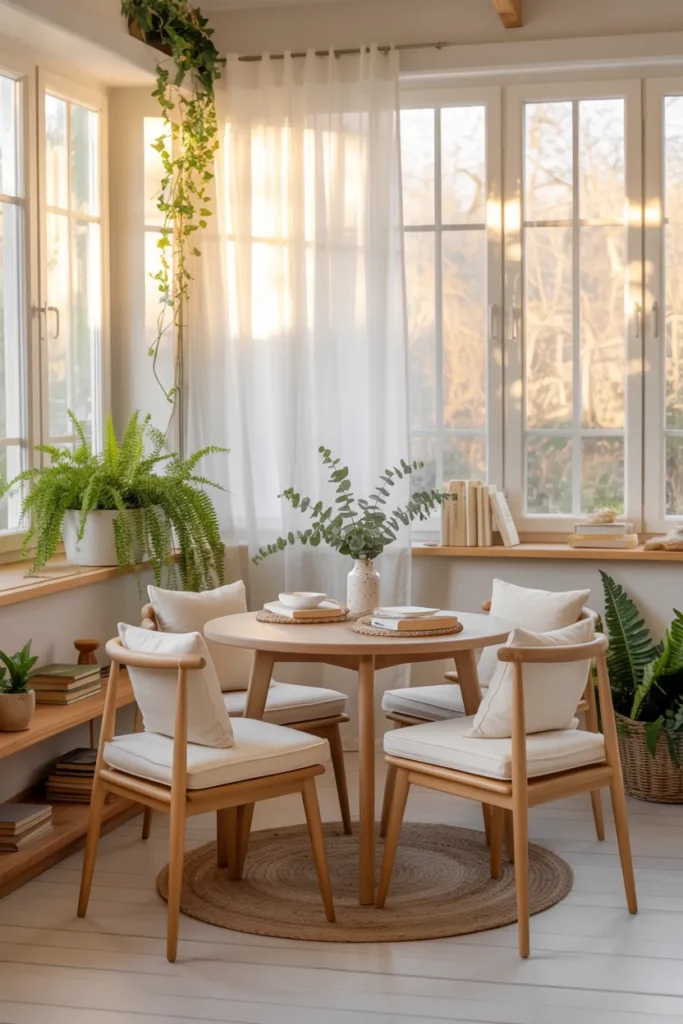 Three Season Room with Dining Area