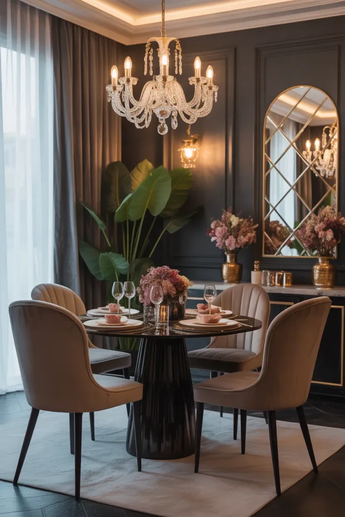 Velvet Accent Dining