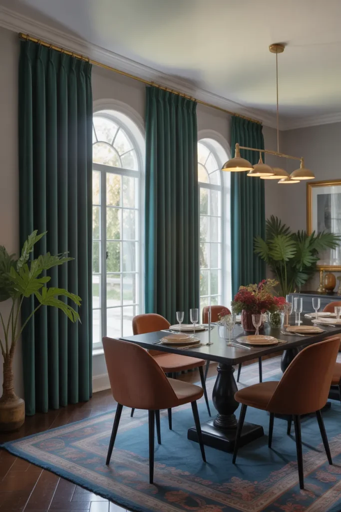 Velvet Drapery Panels